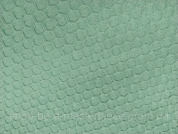 Рушник вафельний для обличчя 50*90 мятний подарунок 03884 | Зображення 2
