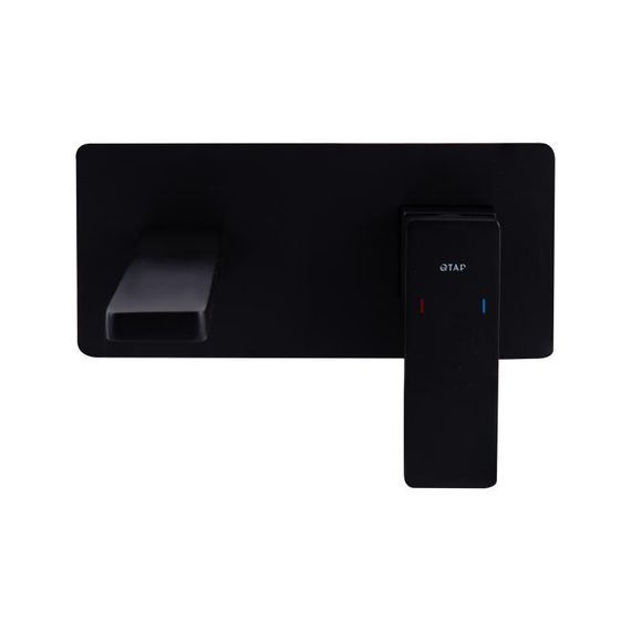 Смеситель для раковины Qtap Gemini скрытого монтажа QTGEM273BLM45694 Black Matt | Зображення 2