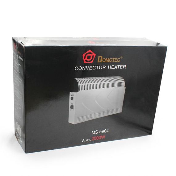 Конвектор Domotec MS-5904 з терморегулятором до 2000 Вт електричний обігрівач, Теплоконвектор | Зображення 3
