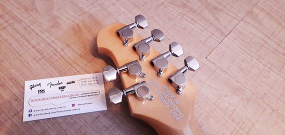 Колки для электрогитары електрогитари гитари Music Man Suhr 4R+2L хромовые | Зображення 4
