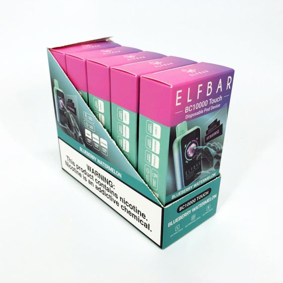 Elf Bar BC10000 Touch смак Чорниця Кавун (Blueberry Watermelon) (ws87954-1) | Зображення 4