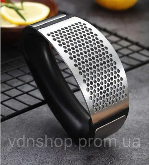 Чесночница Пресс для чеснока из нержавеющей стали Garlic Press