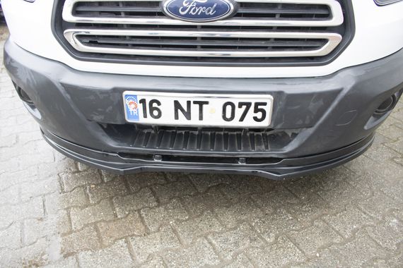 Передня лип накладка (2014-2019, ABS) для Ford Transit рр | Зображення 6