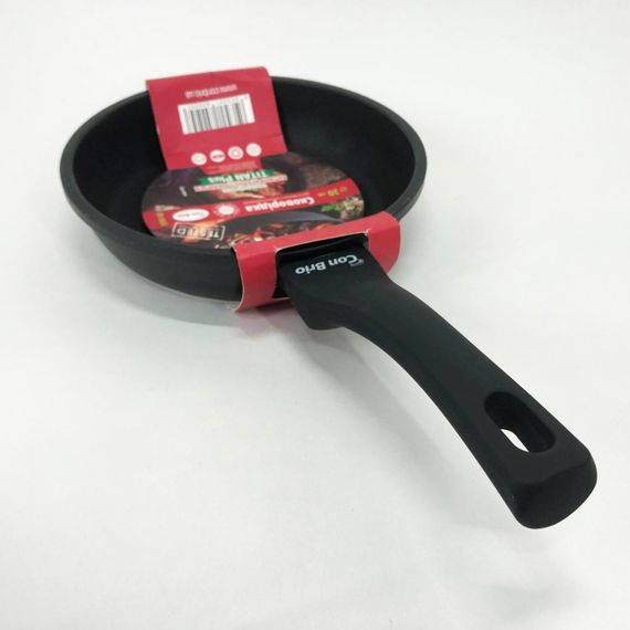 Сковорода 20 см Con Brio CB-2025 антипригарне покриття Titan Plus лита, сковорода якісна на плиту | Зображення 6