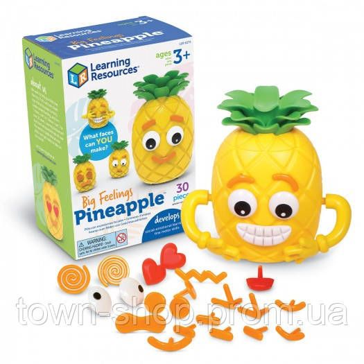Обучающий игровой набор LEARNING RESOURCES - Big Feelings Pineapple™ (Что чувствует ананас) | Зображення 2