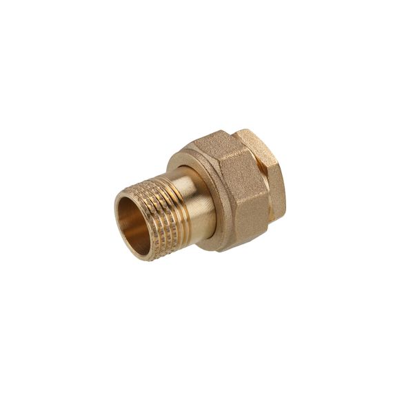 Згін-американка пряма LexLine 3/4" ВЗ під конус латунна УК0813-В | Зображення 2