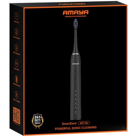 Електрична зубна щітка Amaya AET-66 Gray | Зображення 2