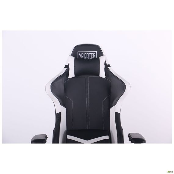 Кресло геймерское Amf VR Racer Expert Mentor черныйбелый | Зображення 1