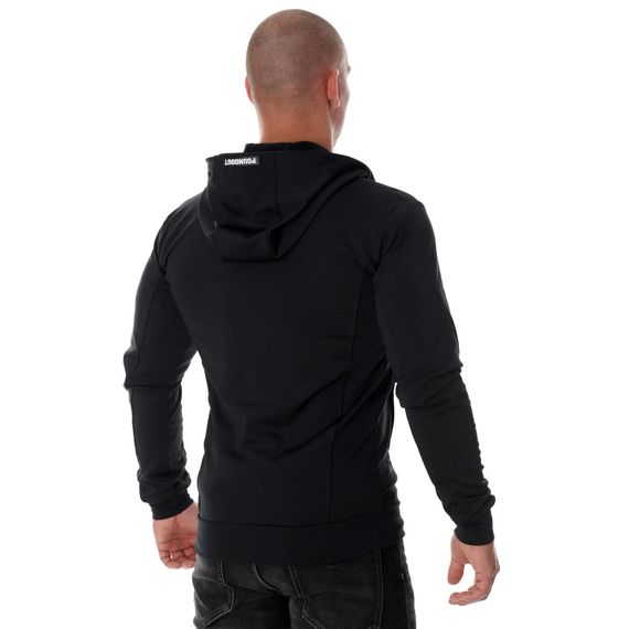 Толстовка чоловіча з капюшоном Poundout Gear CAMOUFLAGE black, S | Зображення 1