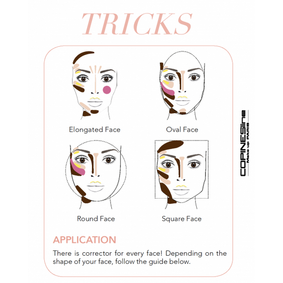 Палитра контуринга для лица Copines line Paris CONTOUR PALETTES | Зображення 3