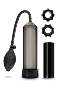 Набір для стимуляції та накачування пеніса Blush Quickie Kit чорний Sex Aura