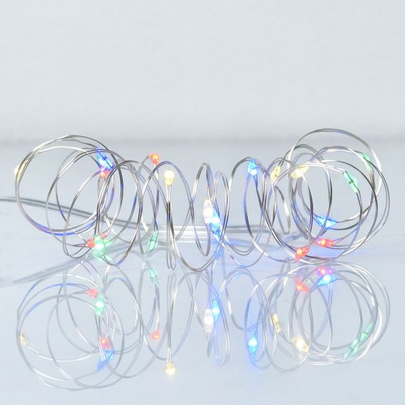 Електрична гірлянда YES Нитка 975022 2 м 20 LED мультиколор