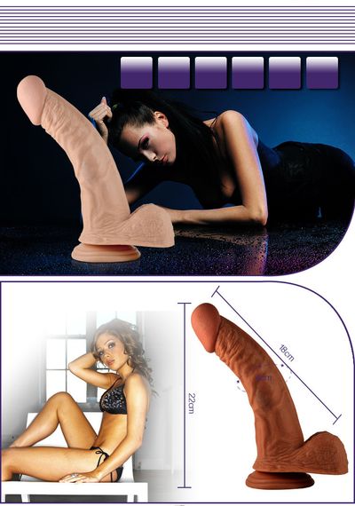 Вібратор - Real Extreme Vibrating Dildo 8.5" sexstyle | Зображення 2