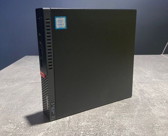 Неттоп Lenovo ThinkCentre M710q Tiny USFF / Intel Core i5-7400T (4 ядра по 2.4 - 3.0 GHz) / 8 GB DDR4 / 120 GB SSD / Intel HD Graphics 630 / DisplayPort / Wi-Fi б/у | Зображення 5