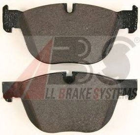 Колодка гальм. диск. BMW X5, X6 передн. (вир-во ABS) A.B.S. 37637 на BMW X5 (E70)
