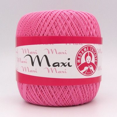 Пряжа MADAME TRICOTE PARIS MAXI 5001 пряжа макси 100% хлопок | Зображення 1