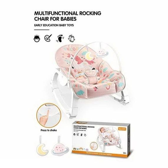 Дитячий шезлонг Happy Baby YK7007A різнокольоровий X-640 | Зображення 4