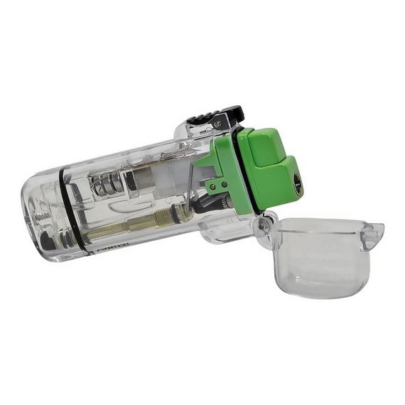 Водонепроникна Запальничка Газова LED Aomai Green | Зображення 1