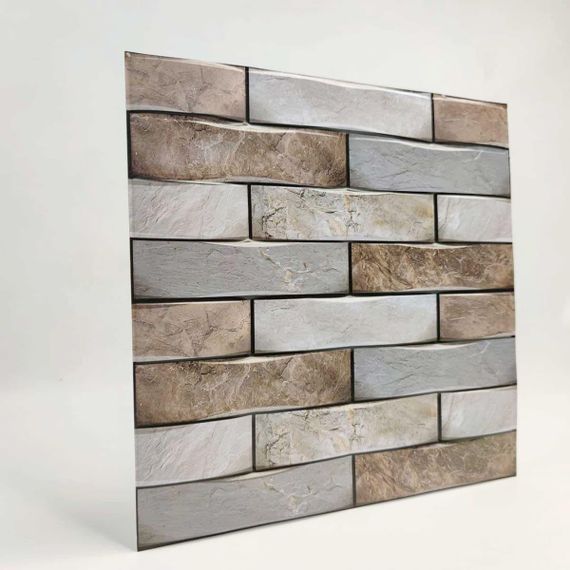 Декоративна ПВХ плитка на самоклейці квадрат 300х300х5мм, ціна за 1 шт. (СПП-600) SW-00000525 | Зображення 1