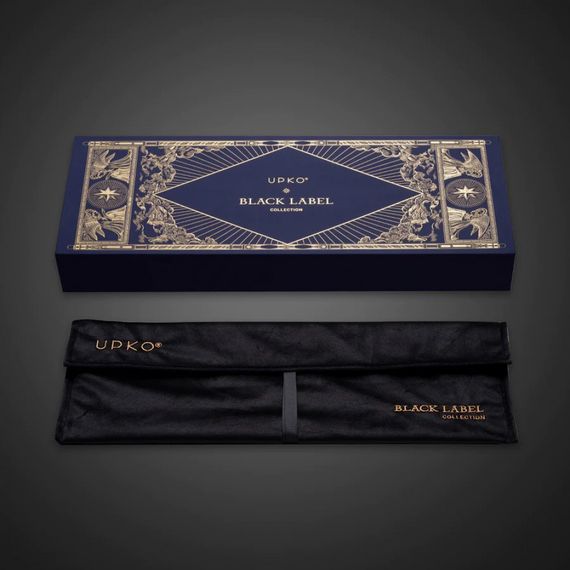 БДСМ-флогер, шкіряний батіг UPKO Black Label Collection — ручна робота, італійська шкіра, позолота, декор | Зображення 7