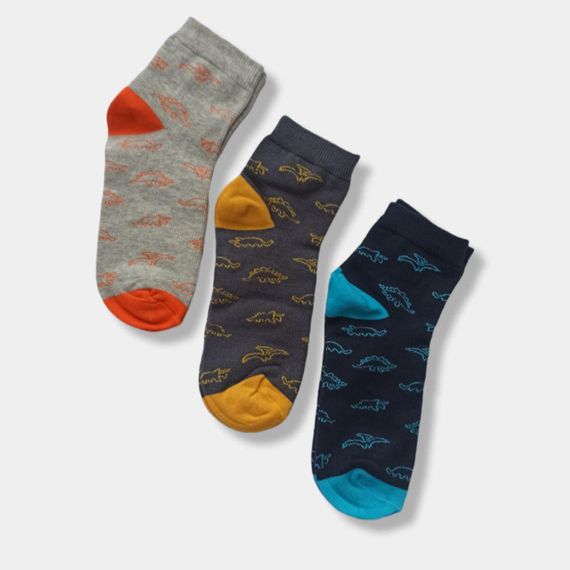 Шкарпетки диитячі для хлопчика з принтом "Динозаври" Twinsocks | Зображення 1