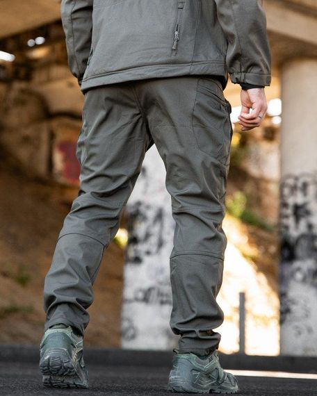 Міські тактичні штани MAXIMUS софтшел light grey ПП7982 | Зображення 3