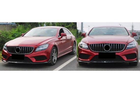 Передняя решетка 2014-2018 (GT) для Mercedes CLS C218 | Зображення 6