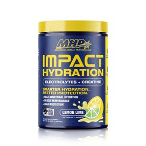Электролиты с креатином MHP Impact Hydration Electrolytes + Creatine 443 г, Lemon Lime