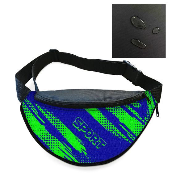 Сумка-бананка чоловіча/жіноча Sport 32×16 см з розширювачем поясна сумка або сумка через плече (02892) | Зображення 1