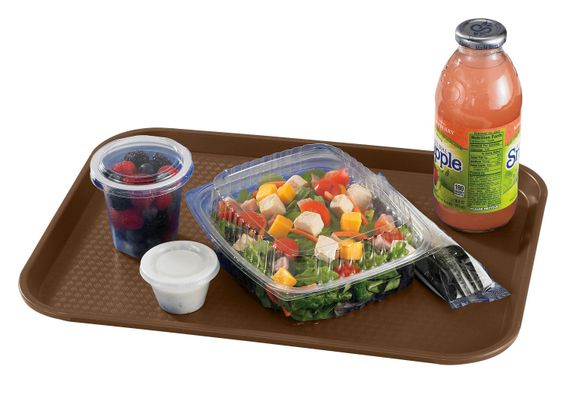 Глибокий прямокутний піднос 30х41 см, Cambro (США), Коричневый | Зображення 1