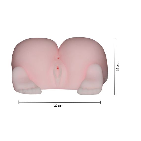 Мастурбатор ягодиці Babydoll Універсальний.. Бежевий 1103 | Зображення 6