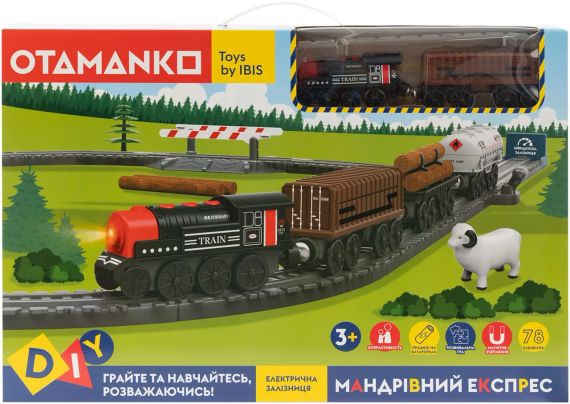 Ігровий набір OTAMANKO Мандрівний Експрес 78 деталі | Зображення 8