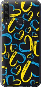 Чехол на Huawei Y6p Сердца UA "5292u-1952-17620"