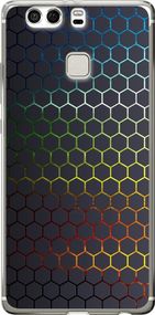 Чехол на Huawei P9 Plus Переливающиеся соты "498u-300-17620"