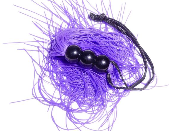 Силиконовый флогер ( длина 26 см ) Fetish Boss Series - Silicone Whip Purple 10", BS6100039 sexstyle | Зображення 4
