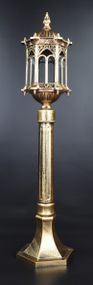 Ліхтар вуличний на ніжці 27100 Золото 78х16х16 см.