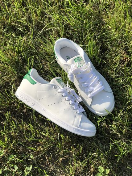 Жіночі кросівки Adidas Stan Smith білого кольору | Зображення 9