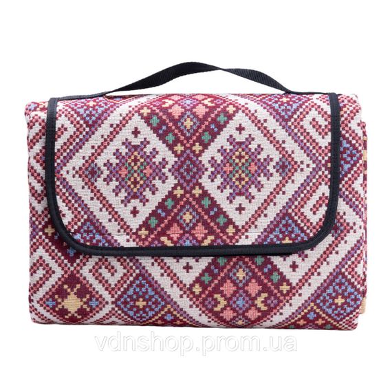 Килимок для пікніка жакардовий, червоний LU012R