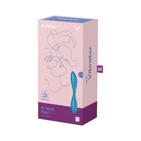 Універсальний вібратор Satisfyer G-Spot Flex 1, гнучкий стовбур із фіксацією положення Sex Aura | Зображення 3