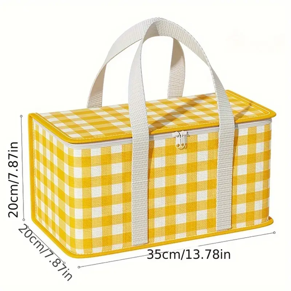 Кемпінгова термосумка з ручками для відпочинку, Багаторазова термосумка для пікніка та пляжу | Зображення 5