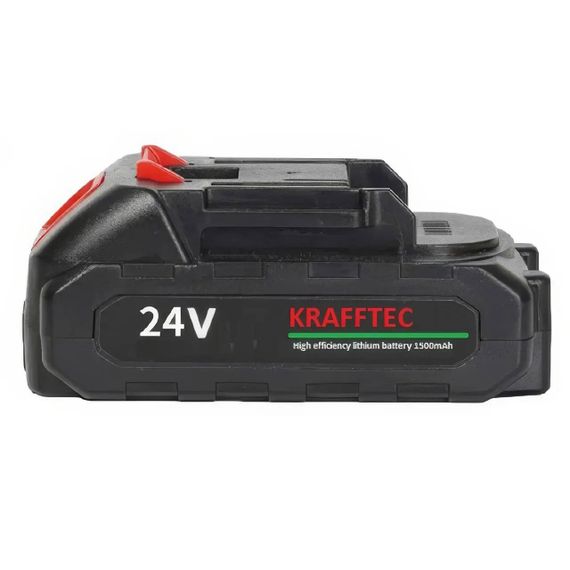 Літій-іонний акумулятор KRAFFTEC 24V 1500mAh для електроінструментів | Зображення 1