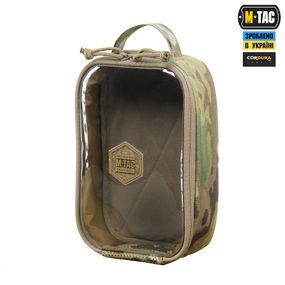 Прозорий утилітарний органайзер M-Tac Elite Small Gen.II, Мультикам