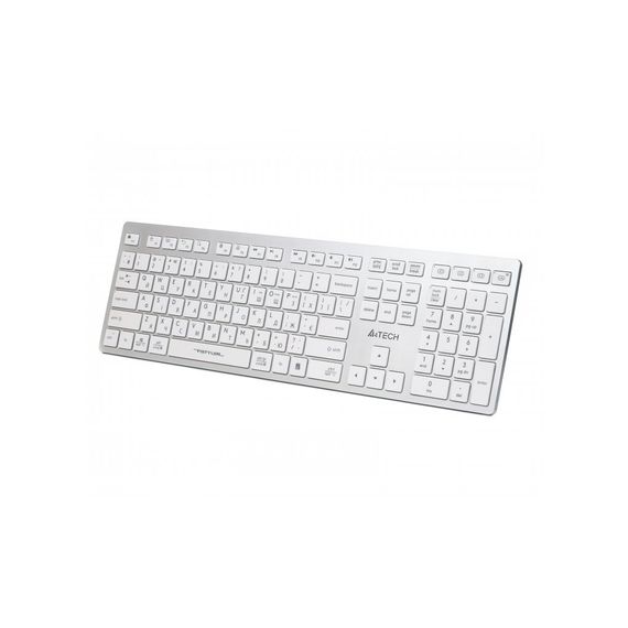 Клавіатура A4Tech FBX50C USB/Bluetooth White (FBX50C White) | Зображення 1