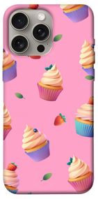 Чохол з картинкою Капкейки для Apple iPhone 15 Pro Max (6.7")