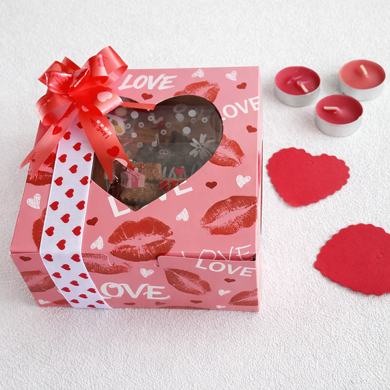 Подарочный набор пастилы «Сладкая романтика» ( три вида пастилы), 550 г