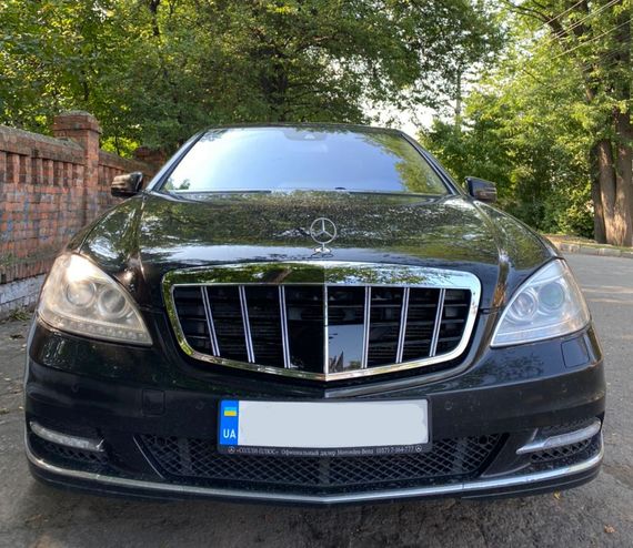 Решітка радіатора GT для Mercedes S-сlass W221 | Зображення 3