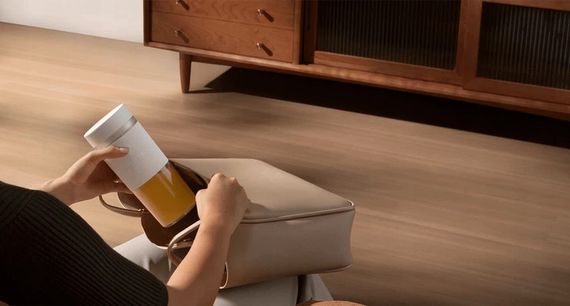Блендер портативний Xiaomi XMZZB01PL 45 Вт білий | Зображення 4