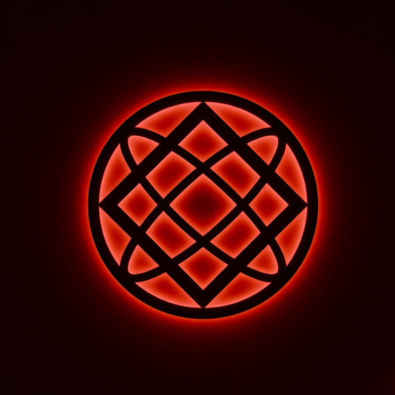 Панно декоративне картина на стіну Зірка Лади LED підсвітка 400х400 acr-p000228 | Зображення 4