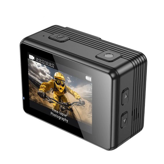 Екшн-камера Hoco DV102 4K anti-shake sports Black | Зображення 1