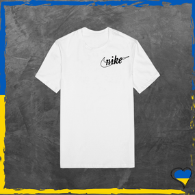 Футболка унисекс Nike найк футболка из хлопка базовая Белый, XS/S